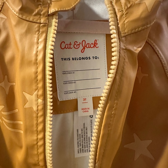Cat & Jack Toddler Rain Suit – Size 3T - Picture 2 of 3